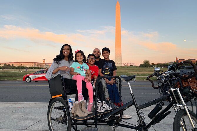 Private Pedicab Tour of Washington DC (1 to 3 Guests) - Frequently Asked Questions