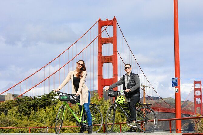 Private San Francisco Golden Gate Bridge Bike Tour - 3 Hours - The Presidio and Palace of Fine Arts
