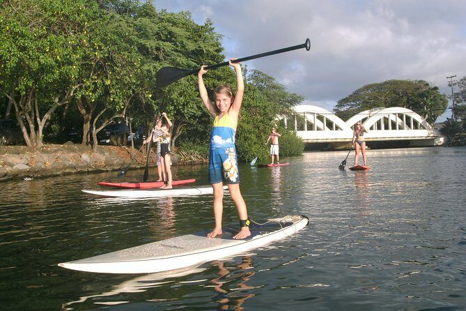 Private Stand up Paddle Lesson and Tour (for 1 or more paddlers) - The Scenic Route: Haleiwa Bay and Anahulu Stream