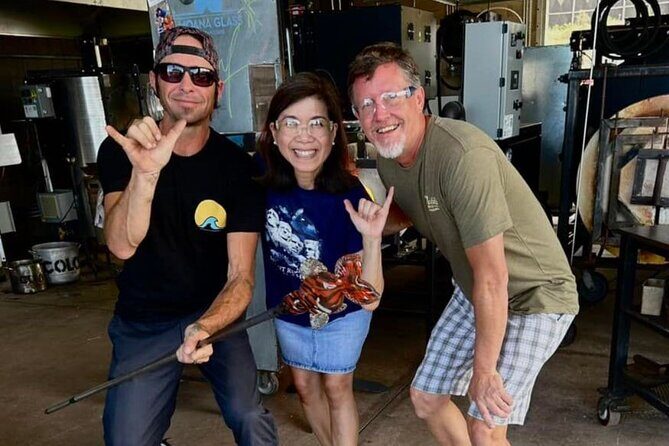 Private Three Piece Glassblowing Lesson for up to 6 people - FAQ