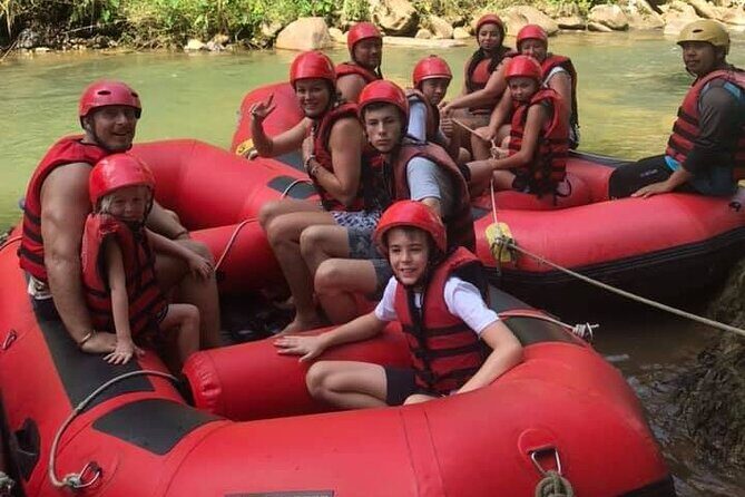 Rafting 7KM & ATV visit monkey cave and waterfall with Lunch - Frequently Asked Questions
