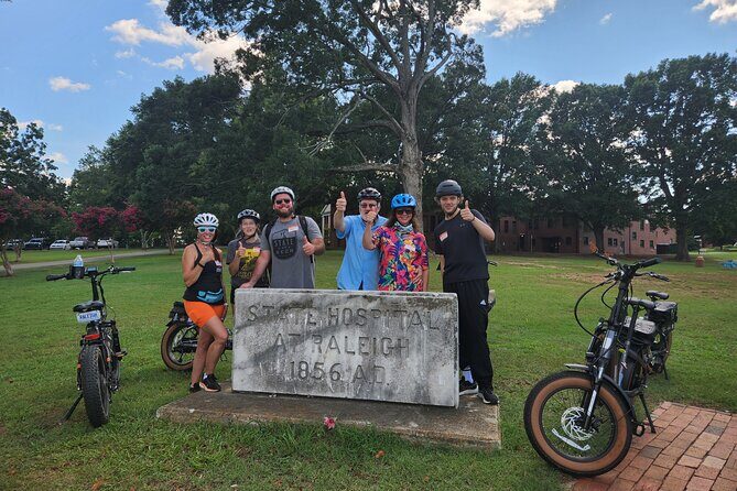 Raleigh Guided E-bike Tour: Ghosts, Mystery, Creepy History - An In-Depth Look at Raleigh’s Haunted Charms and Scenic Beauty