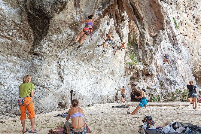 Rock Climbing at Railay Beach Krabi - Discovering Railay’s Limestone Cliffs: An Adventure for Every Climber