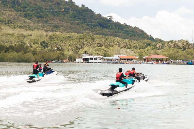 Ruby Package Jet Ski Tour Langkawi with Free Drone Video - What to Expect at Each Stop