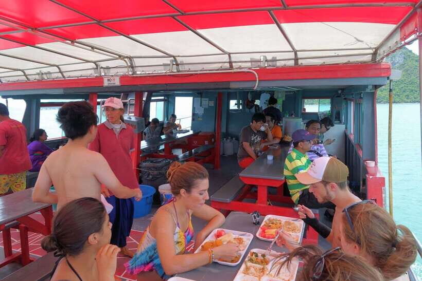 Samui: Angthong Marine Park Boat Tour w/ Transfer and Meals - What to Expect from the Tour