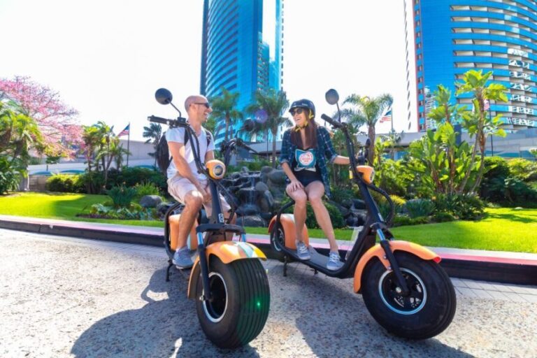 San Diego: Self-Guided Scooter Tour of Downtown & Balboa - Authentic Experiences and Practical Details