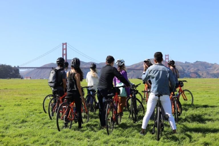 San Francisco: Bike Rental from Golden Gate Bridge with Map - The Experience from Multiple Perspectives