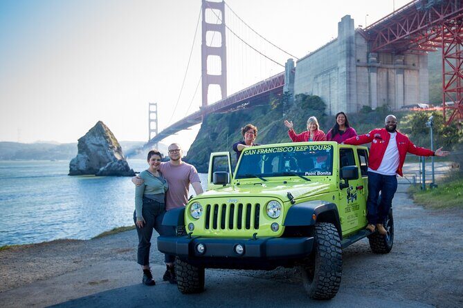 San Francisco Private Group Open Top Jeep Tour - 3 Hour - Authentic Insights from Reviews