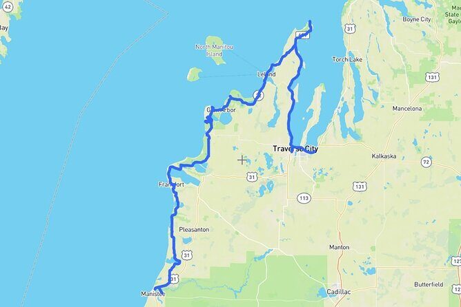 Self-Guided Audio Driving Tour in Michigan Lakeshore, M-22 - A Detailed Look at the Michigan Lakeshore Audio Tour