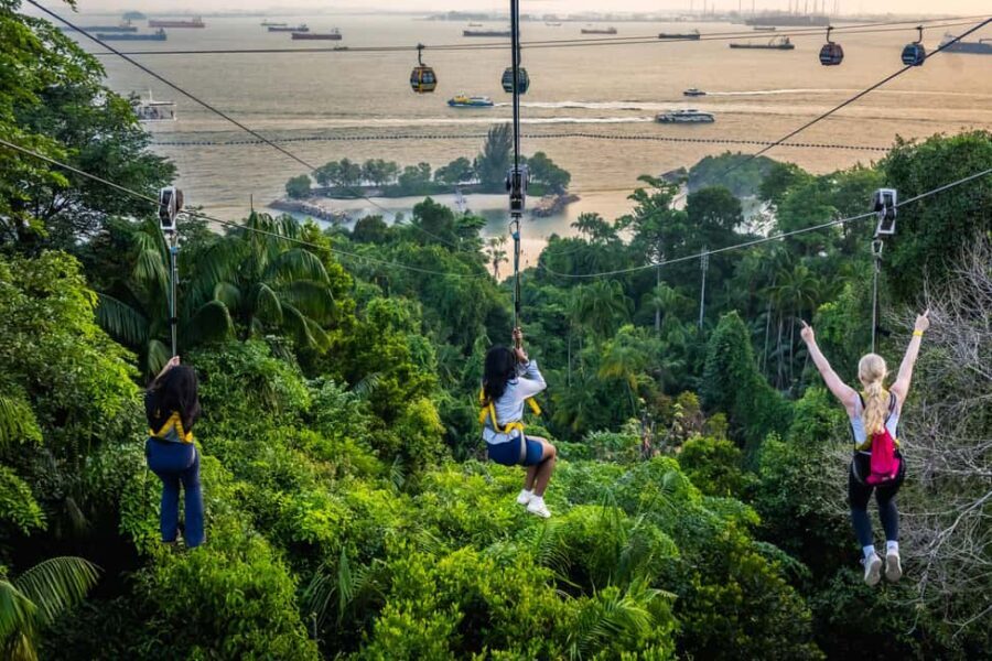 Sentosa Island: Ticket to Mega Adventure Park - The Practicalities: How It All Comes Together