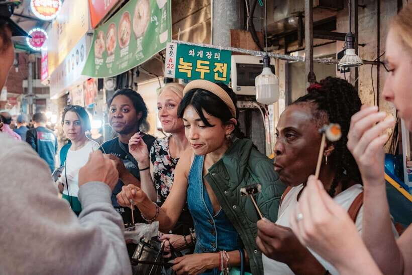 Seoul: Night Market Food Tour with Local Guide - Authentic Food and Local Interaction