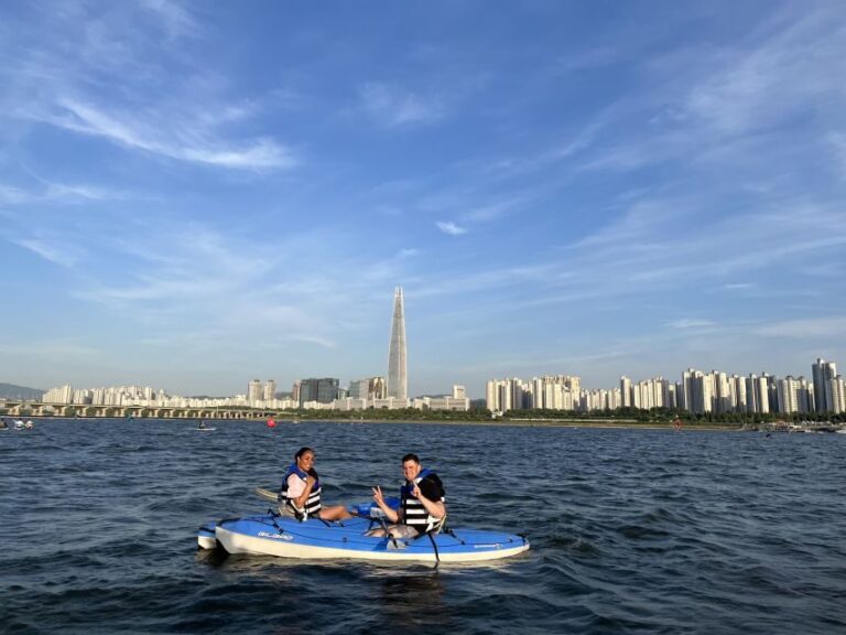 Seoul: Stand Up Paddle Board (SUP) & Kayak in Han River - The Detailed Itinerary