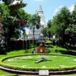 Sightseeing tour in Phnom Penh - Wat Phnom: The Sacred Hilltop Sanctuary