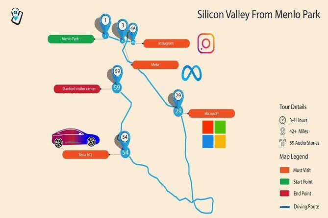 Silicon Valley Self-Guided Driving Audio Tour for Technology Lovers - How the Tour Works and What to Expect