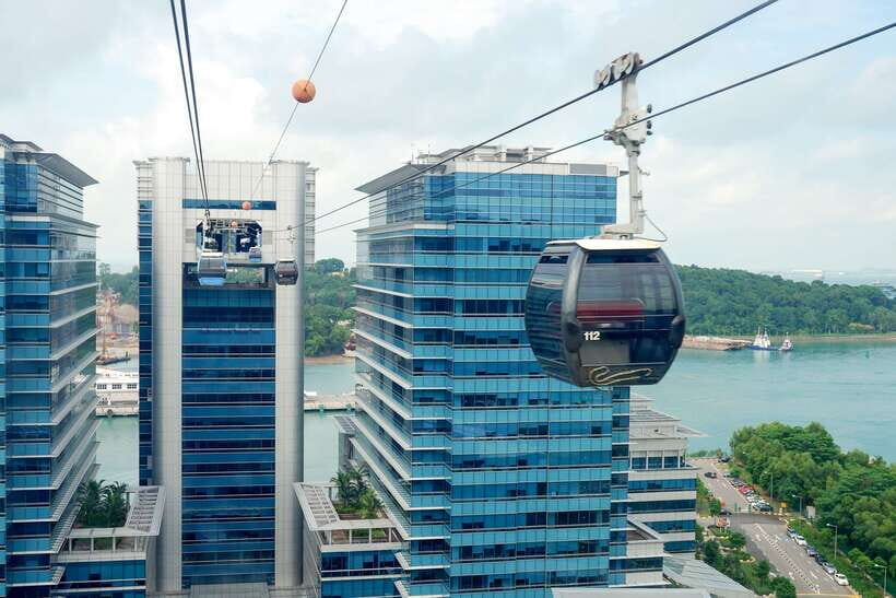 Singapore: Sentosa Cable Car Sky Pass - Crossing Keppel Harbor