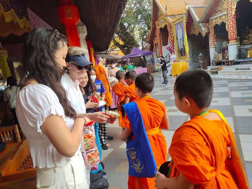 Spiritual Sunrise: Wat Doi Suthep, Pha Lat, Alms &Meditation - In-Depth Look at the Tour Experience
