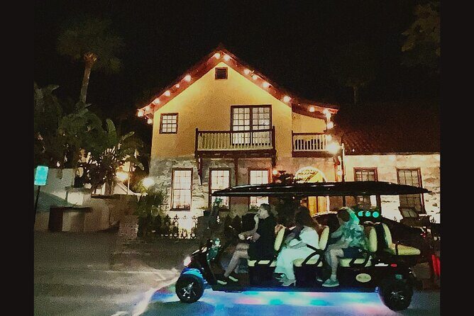 St. Augustine Ghost Tour on Premium Golf Cart with PiCk Up - Practical Details and Value