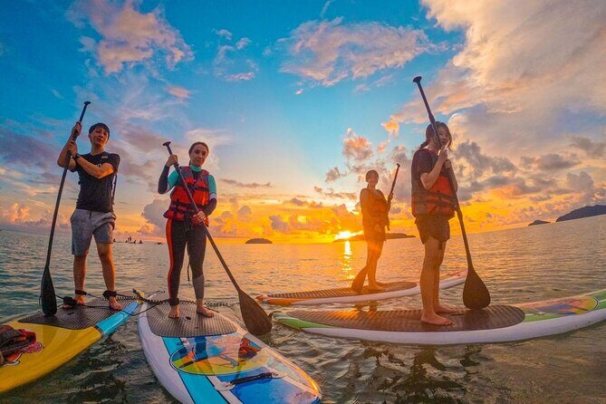 Stand Up Paddle Boarding with Sunrise/Sunset Tour at Kota Kinabalu with transfer - Authentic Experiences and Reviewer Insights