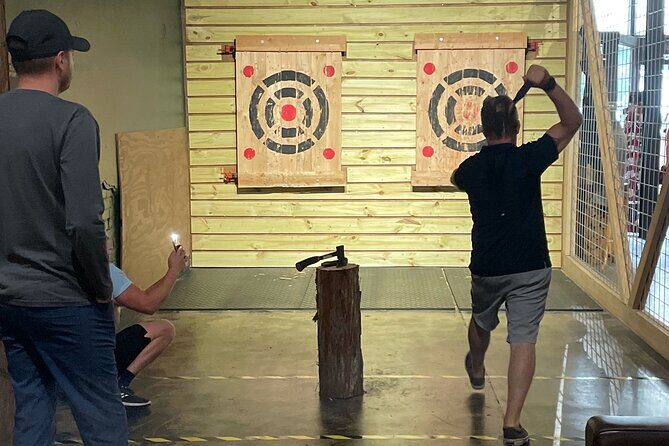 Stumpy's Axe Throwing Activity from Jacksonville - Who Would Love This?