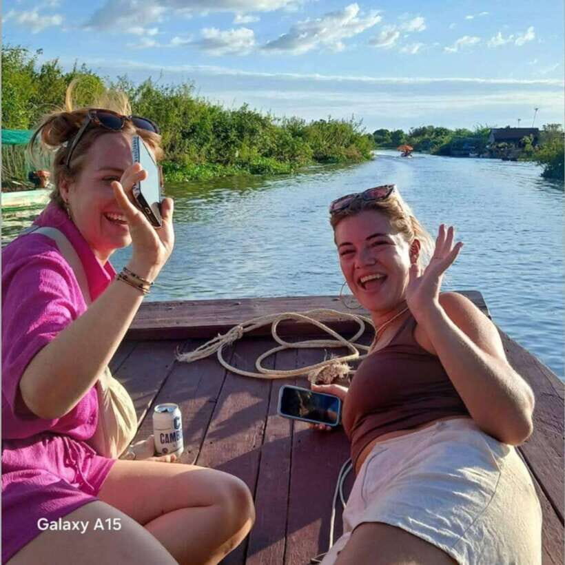 Sunset Kompong Pluk Floating Village - Key Points