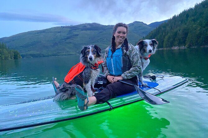 Sunset LED Clear Paddleboard Rentals for Glacier Park - What to Expect on Your Sunset Paddleboard Trip