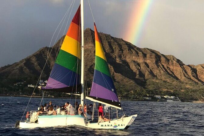 Sunset sail Aboard Manakai Catamaran - The Sum Up