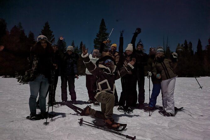 Tahoe National Forest Moonlight Snowshoe Tour Under a Starry Sky - FAQs