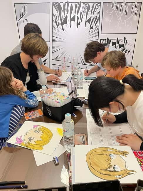 Tokyo/Ikebukuro Manga lesson by acitive pro-Manga artists - A Deep Dive into the Manga Workshop Near Ikebukuro