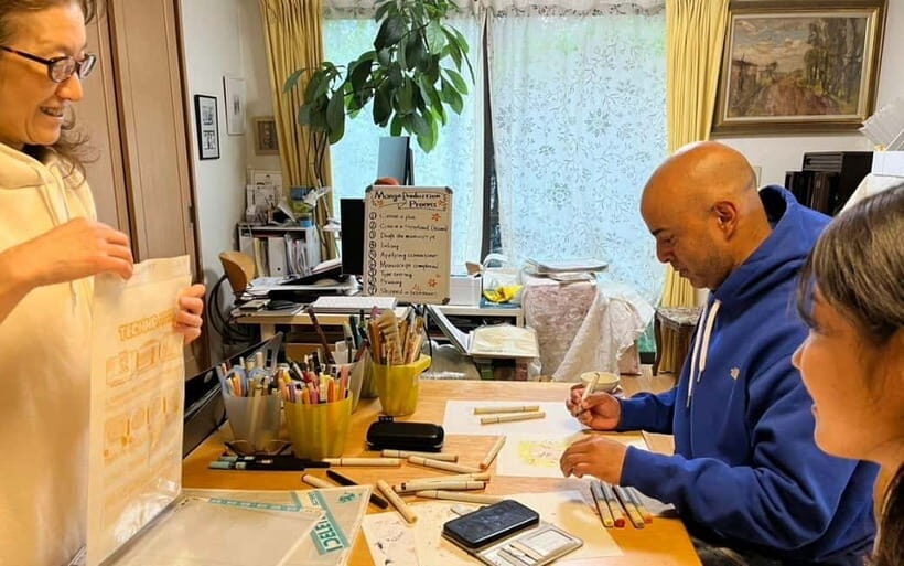 Tokyo: Manga Drawing Workshop with Professional Artist - The Studio Setting and Itinerary