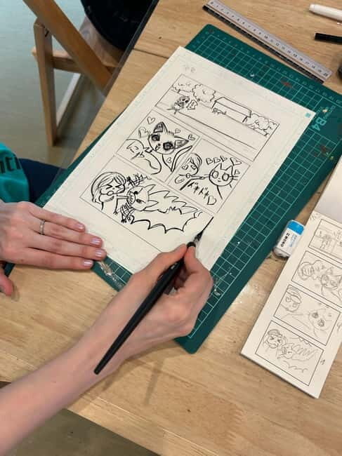 Tokyo: Manga Storytelling and Inking Workshop - An In-Depth Look at the Tokyo Manga Workshop