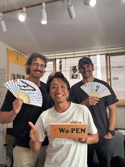 Tokyo:Calligraphy &Make your original folding fan in Asakusa - An In-Depth Look at the Experience