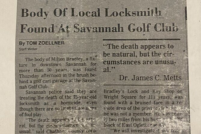 True Crime of Savannah Tour - Who Would Love This Tour?