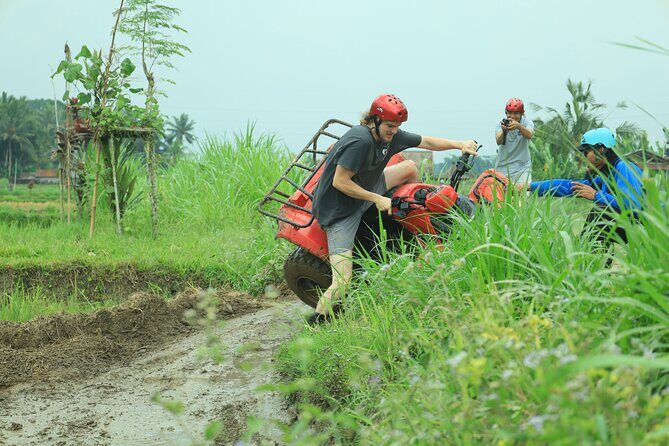 Ubud ATV Quad Bike through river, Jungle, waterfall & rice fields - Authentic Experiences and Beautiful Views