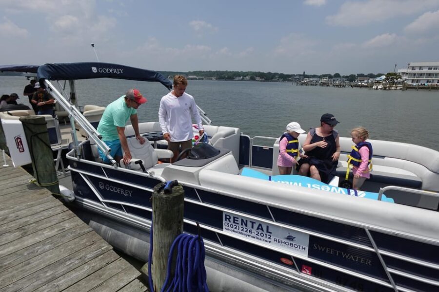 Ultimate Pontoon Boat Rental in Chincoteague Island, VA