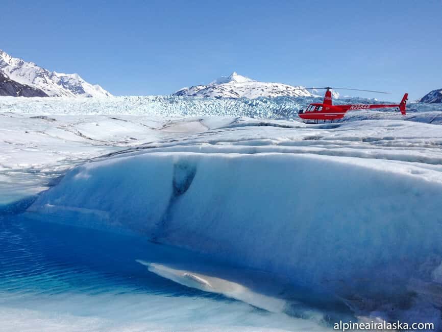 Valdez: Helicopter Flight with Glacier Landing