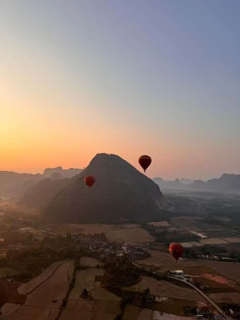 Vang Vieng: Hot Air Balloon Ride with City Hotel Pickup - Detailed Breakdown of the Experience