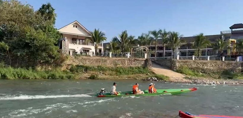 Vang vieng: Longtail boat&Paragliding & hotel pick-up - What Travelers Say