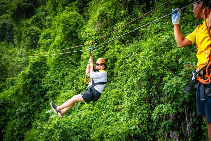 Vang Vieng: Zipline, Cave Hikes, Rafting, Kayaking, Lagoon 3 - Exploring Vang Viengs Adventure Tour in Detail