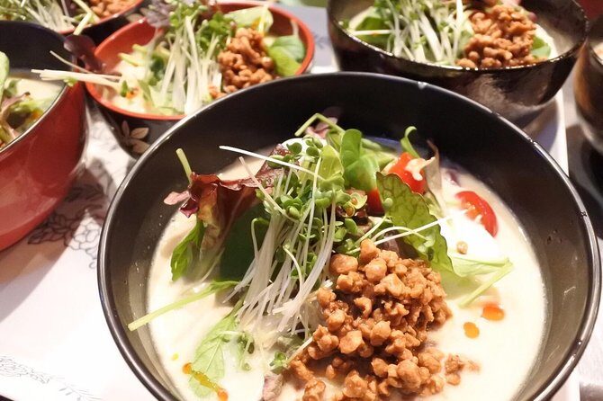 Vegetarian Gluten-Free/HALAL Ramen and Gyoza by Bentoya cooking - Why This Tour Is a Good Value