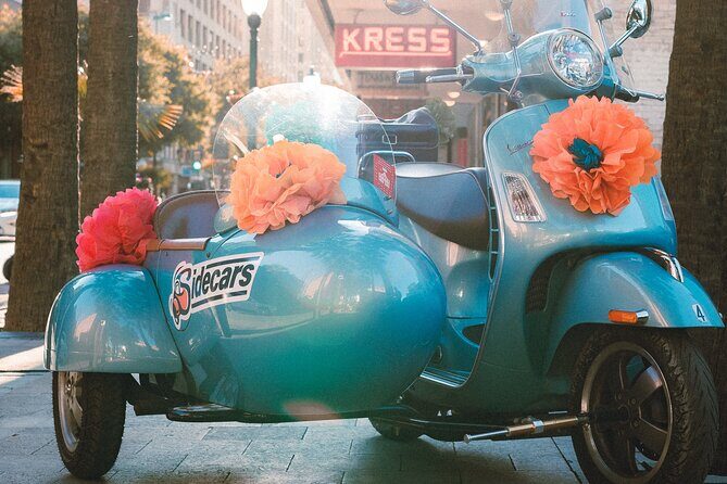 VESPA SiDECAR Tour in San Antonio with Tacos - Frequently Asked Questions