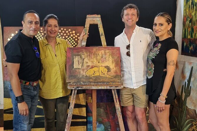 Visit to workshops and studios of contemporary art artists