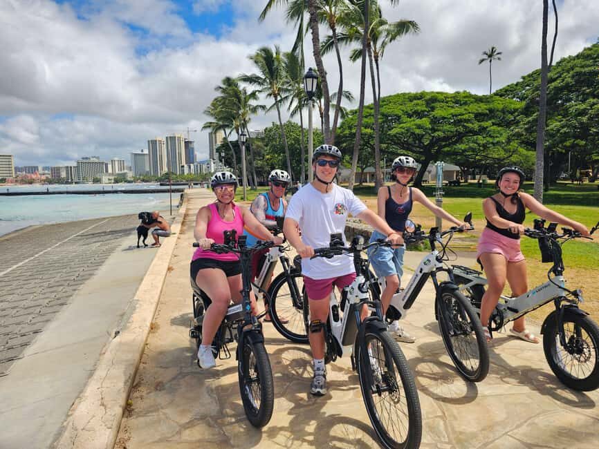 Waikiki: Guided E-Bike Tour with Local History & Ocean Views - Exploring Waikiki on Two Wheels: A Closer Look