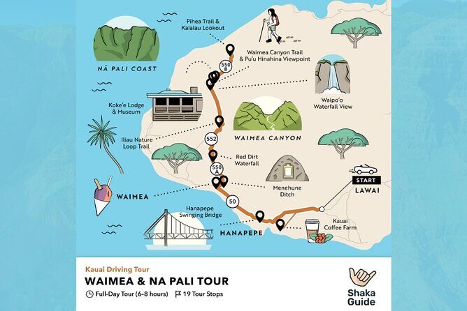 Waimea Canyon & Na Pali Driving Tour app - How the Tour Feels in Practice