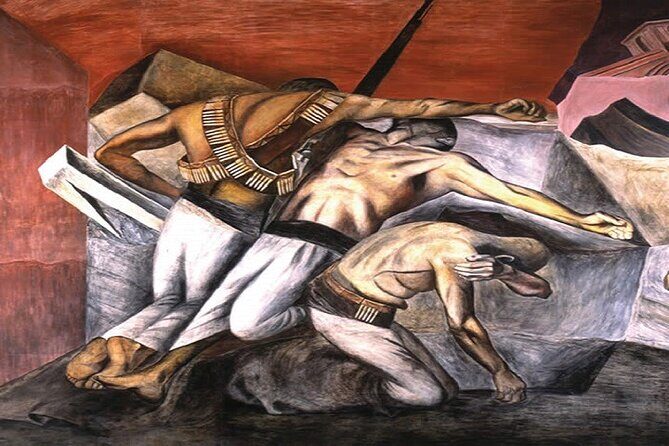 Walking Tour - Impressive murals in Historical Center of Mexico City
