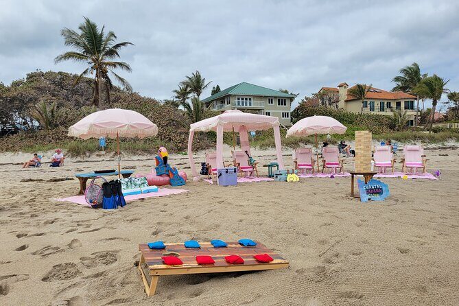 West Palm Beach Day: Cabana, Beach Chairs, Yeti, JBL, Towels + - Why Choose Coastal Cabana Club?