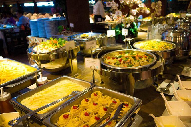 White Orchid Dinner River Cruise at Bangkok Admission Ticket - Food and Entertainment