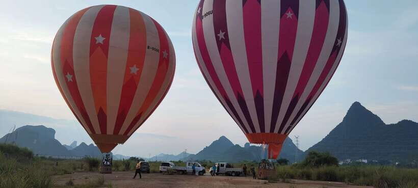 Yangshuo Hot Air Balloon Tour at Sunrise or Sunset - The Sum Up