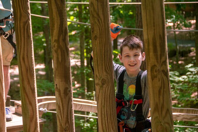 Ziplining and Climbing at The Adventure Park at Virginia Aquarium - A Deep Dive Into the Experience
