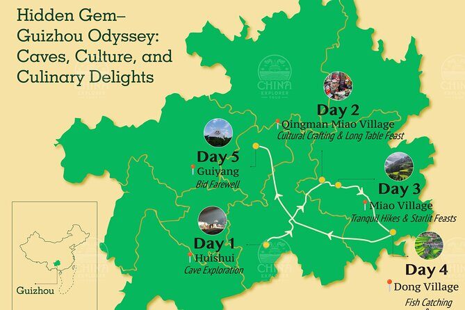 5 Days Guizhou Cave Tour Culture and Culinary Delights - Transportation, Group Size, and Practicalities