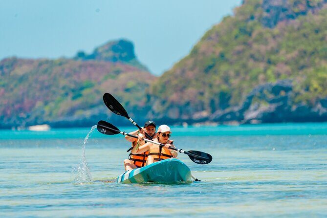 Angthong Marine Park Day Trip by Speedboat from Koh Samui - Kayaking and Sea Channels